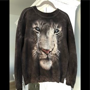 The mountain Mens Size Med Crew Neck Sweater